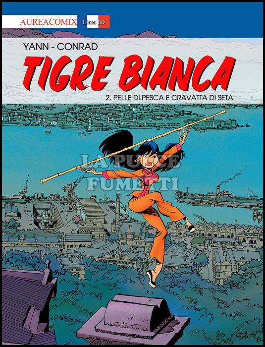 AUREACOMIX LINEA BD #    39 - TIGRE BIANCA 2: PELLE DI PESCA E CRAVATTA DI SETA